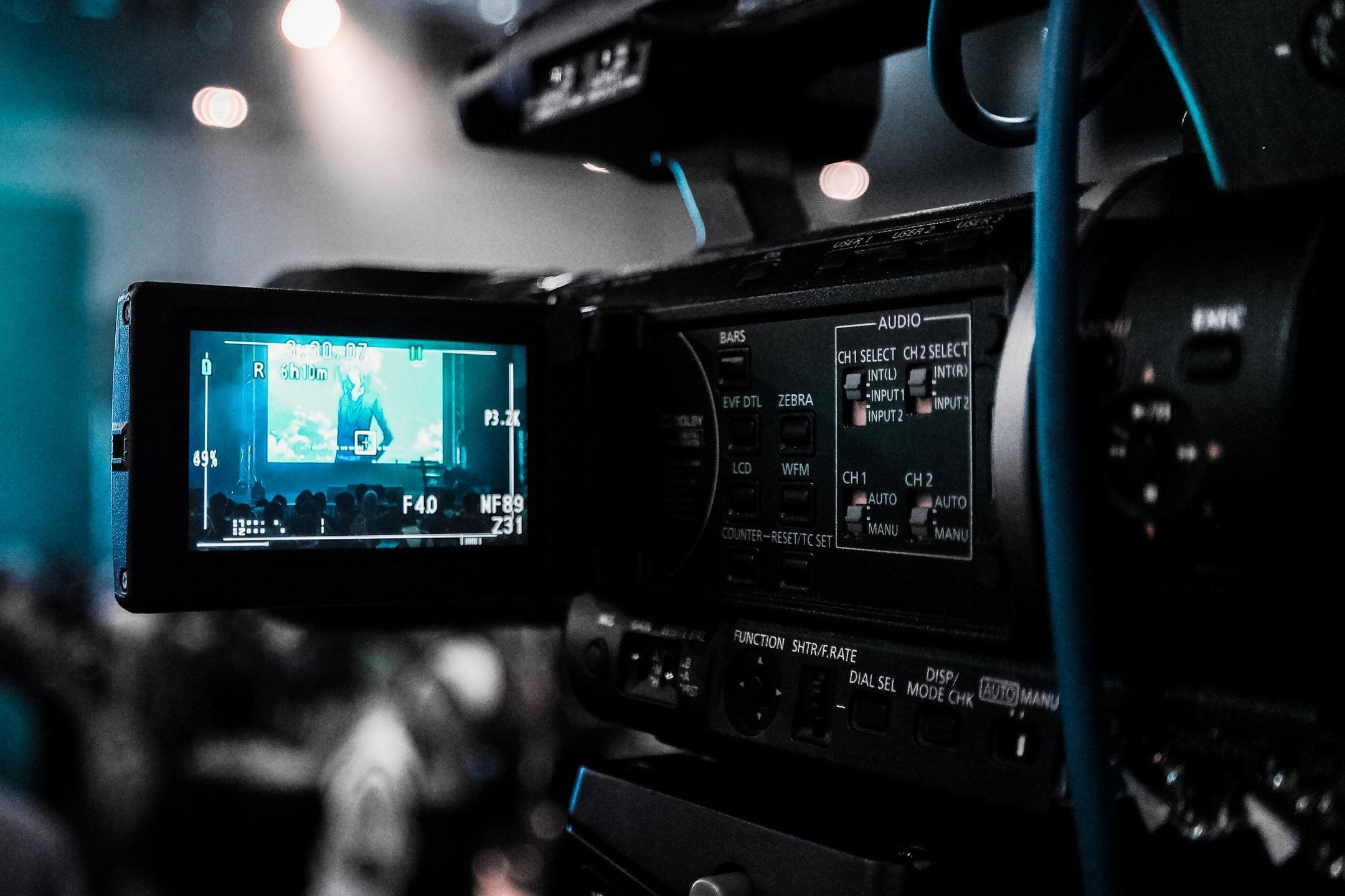 CSAV video camera operator